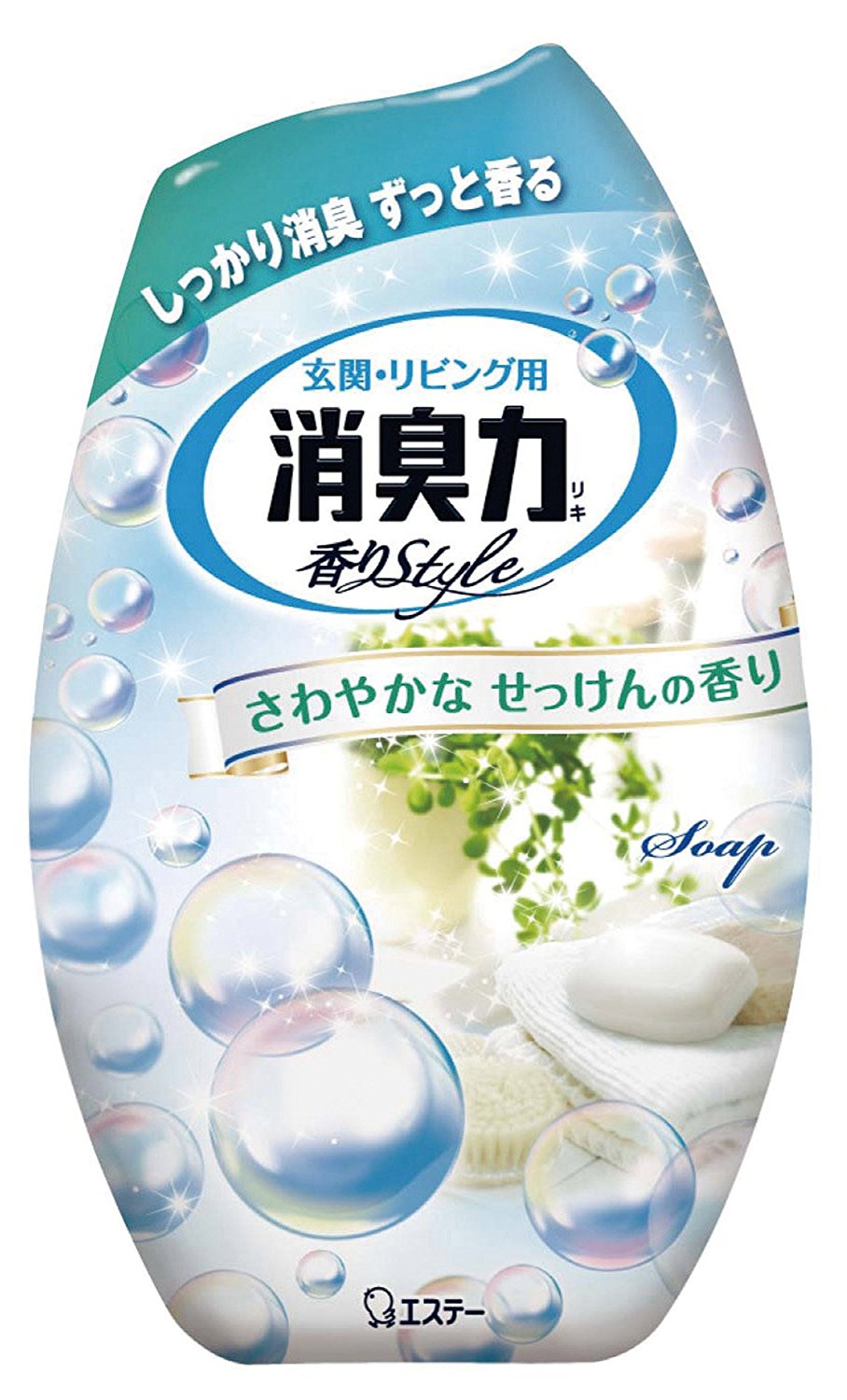 消臭力　お部屋の消臭力　消臭芳香剤　部屋用　せっけんの香り　４００ｍｌ