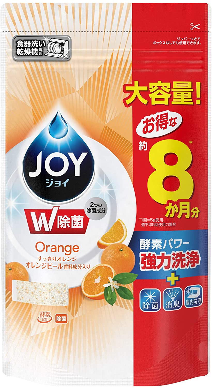 食洗機用ジョイ　粉末タイプ　オレンジピール成分入り　つめかえ用　特大サイズ　９３０ｇ