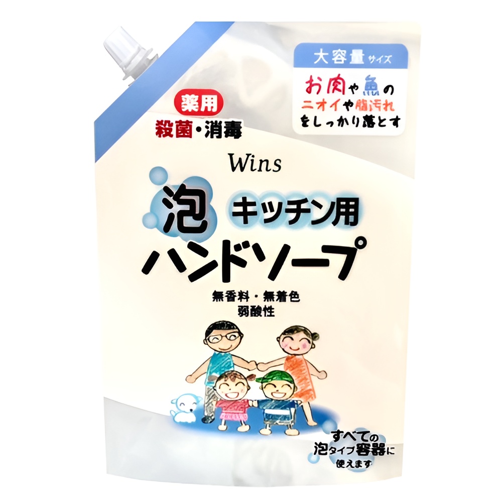 ウインズ　キッチン泡ハンドソープ　詰替　５４０ｍＬ