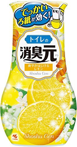 トイレの消臭元爽やかはじけるレモン４００ｍＬ