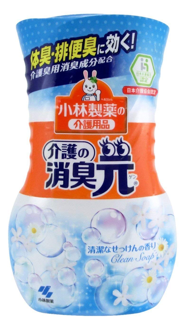 介護の消臭元　　部屋用　清潔なせっけんの香り　４００ｍｌ