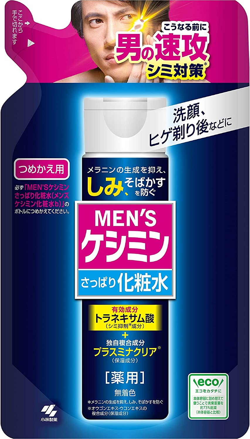 メンズケシミン　化粧水　つめかえ用　１４０ｍＬ