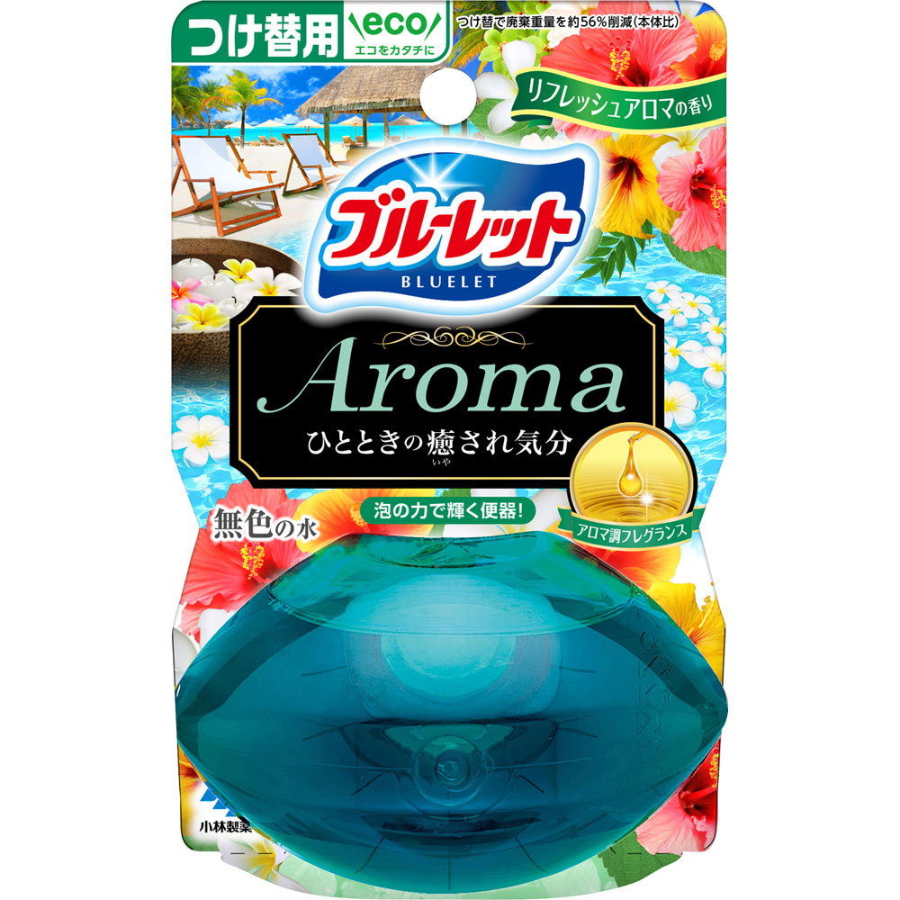 液体ブルーレットおくだけアロマ　つけ替用　リフレッシュアロマの香り　７０ｍＬ