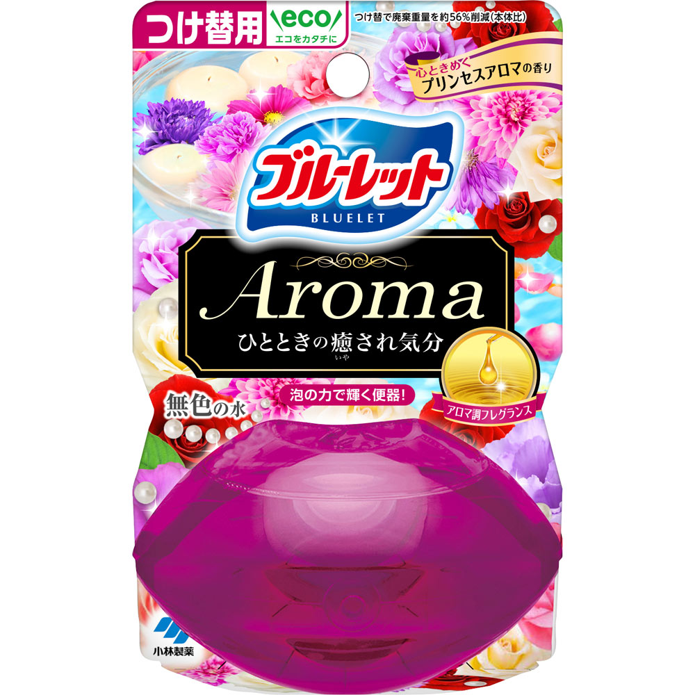 液体ブルーレットおくだけアロマ　つけ替用　心ときめくプリンセスアロマの香り　７０ｍＬ